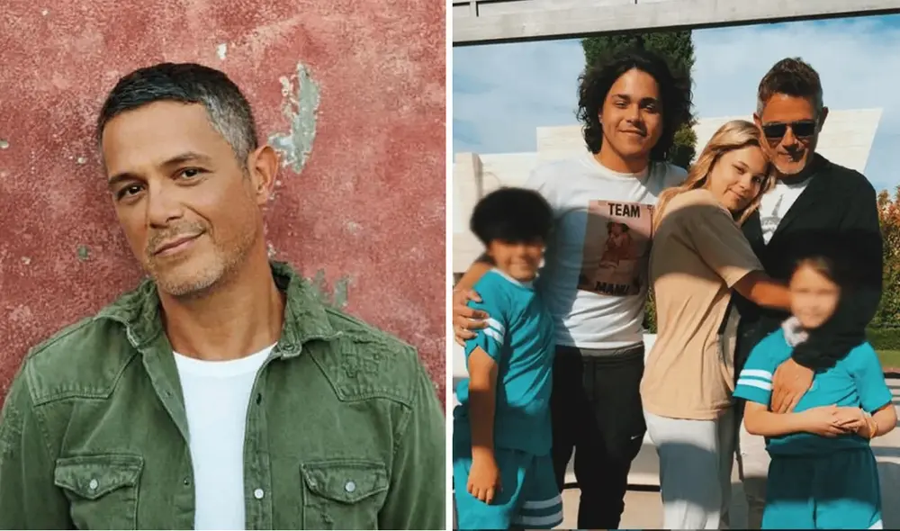 Alejandro Sanz tiene 4 hijos. Foto: composición LR/Hola!