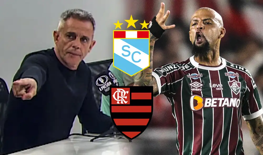 Julinho sueña con una victoria de Sporting Cristal contra Fluminense. Foto: composición LR/AFP - Video: A presión