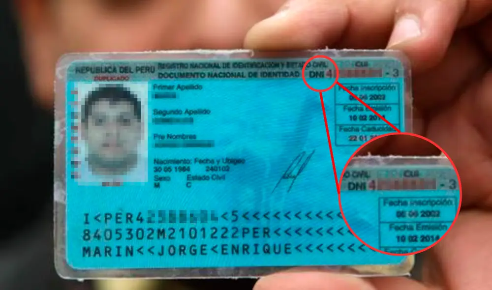 Conoce qué significa los primeros números de tu DNI. Foto: composición LR/Gestión Conoce qué significa los primeros números de tu DNI. Foto: composición LR/Gestión