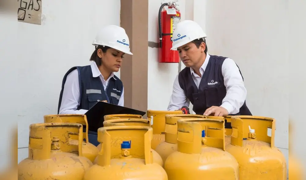 Balón de gas doméstico GLP. Foto: Osinergmin