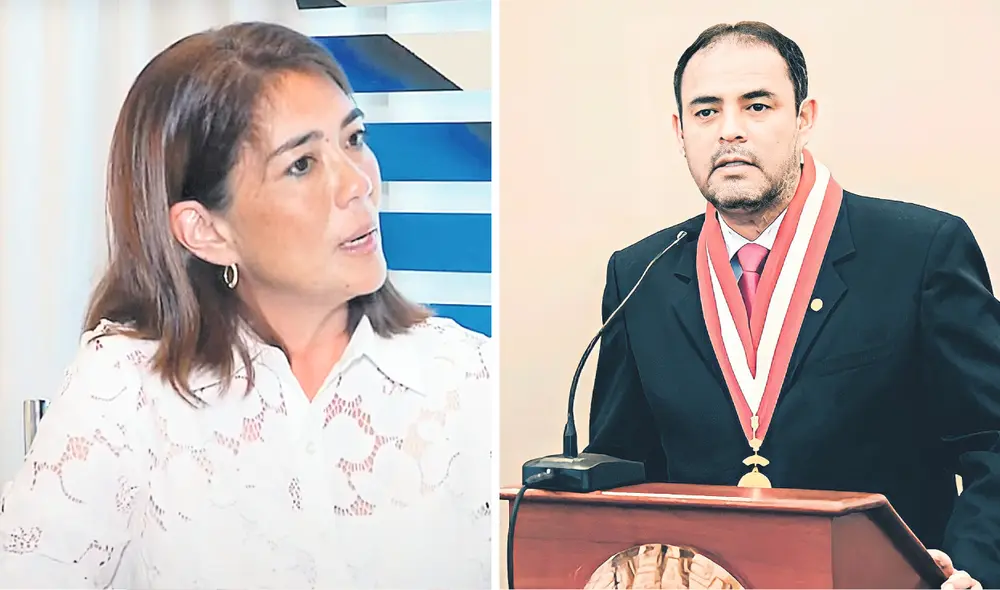 Dueto. Los auditores del Fondo Mivivienda recomiendan iniciar acciones legales contra Pedro Arroyo por contratar a Luis Mesones, excónyuge de Sada Goray. Foto: difusión