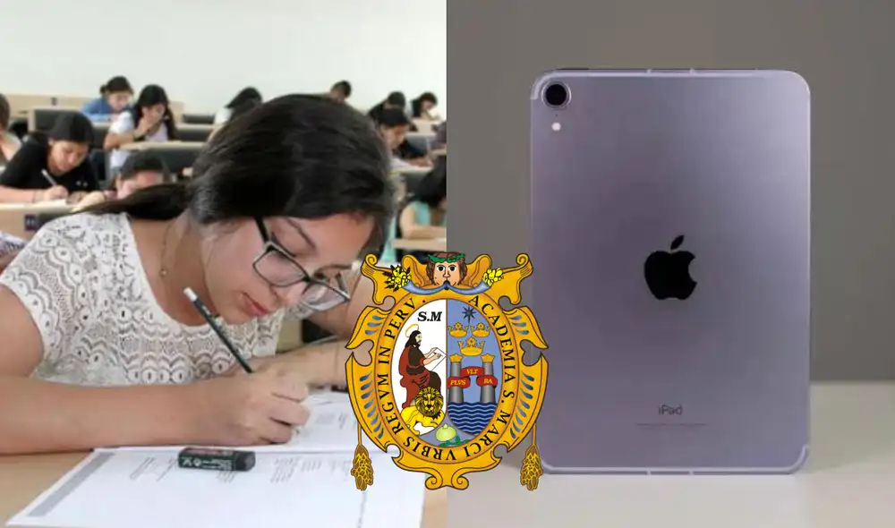 Con la implementación de tabletas, se espera evitar problemas como los suplantadores y la corrupción. Foto: composición LR/GLR/UNMSM/Apple Con la implementación de tabletas, se espera evitar problemas como los suplantadores y la corrupción. Foto: composición LR/GLR/UNMSM/Apple