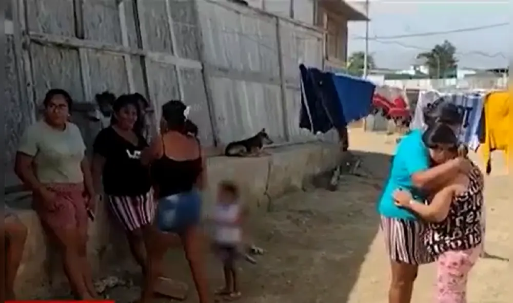 Niño resultó con quemaduras graves. Foto: Captura de video America Tv Niño resultó con quemaduras graves. Foto: Captura de video America Tv