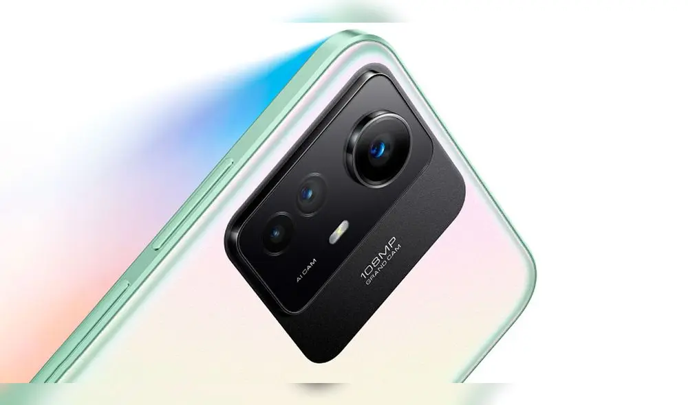 Así luce el Redmi Note 12S. Foto: Xiaomi Así luce el Redmi Note 12S. Foto: Xiaomi