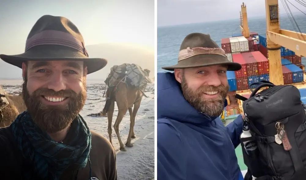 'Thor' ahora tiene 44 años. Empezó su viaje con 34. Foto: composición LR/Torbjørn Pedersen 'Thor' ahora tiene 44 años. Empezó su viaje con 34. Foto: composición LR/Torbjørn Pedersen