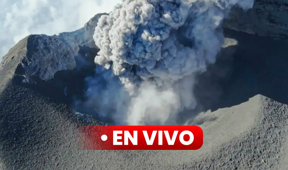 Volcán Popocatépetl continúa actividades y emisión de cenizas. Foto: AFP Volcán Popocatépetl continúa actividades y emisión de cenizas. Foto: AFP