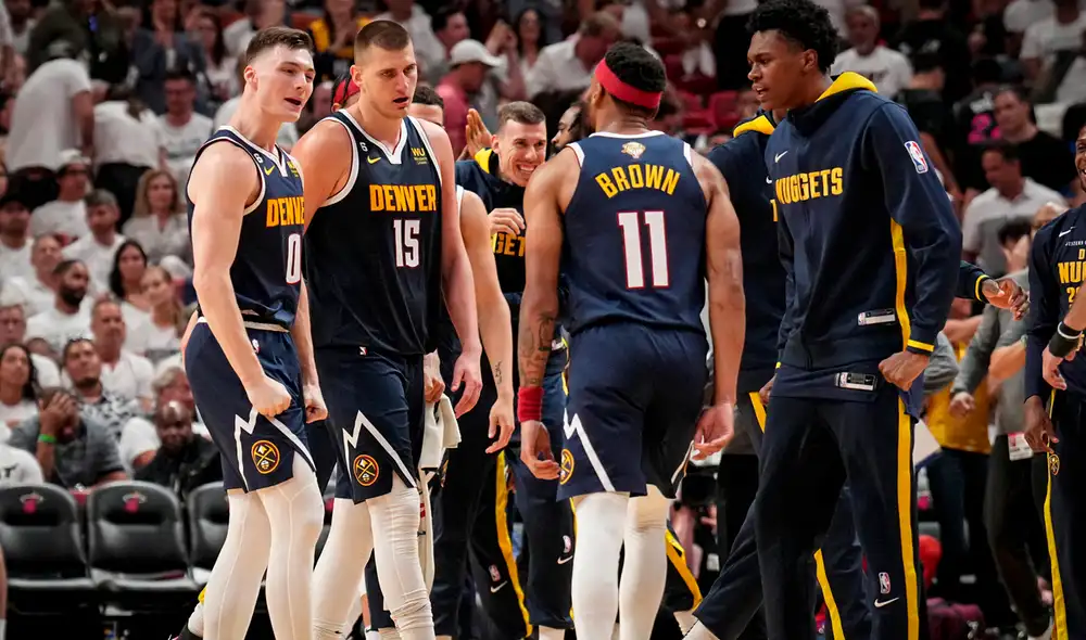 Los Denver Nuggets se quedaron con la victoria por el game 4 de la NBA Finals. Foto: AFP