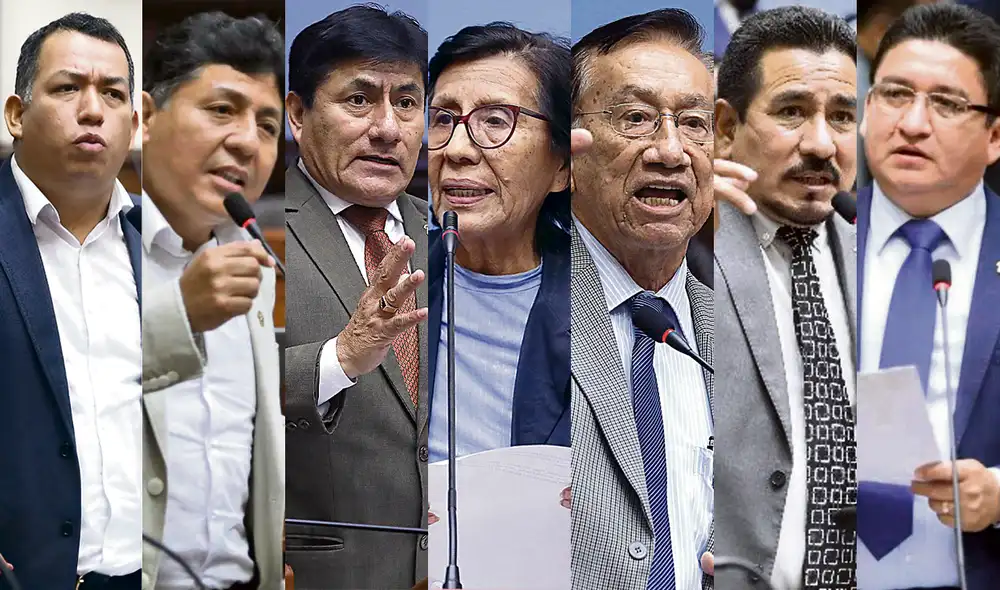 Congresistas cambiarion su voto. Foto: composiciónLR