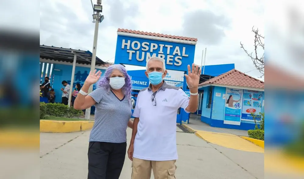 Los pacientes se recuperaron en el Hospital Carlos Cortez Jiménez de EsSalud Tumbes. Foto: EsSalud Los pacientes se recuperaron en el Hospital Carlos Cortez Jiménez de EsSalud Tumbes. Foto: EsSalud