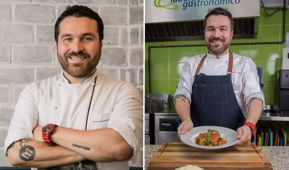 Giacomo Bocchio trabajó como chef en España y Estados Unidos. Foto: composición LR/Instagram/Facebook