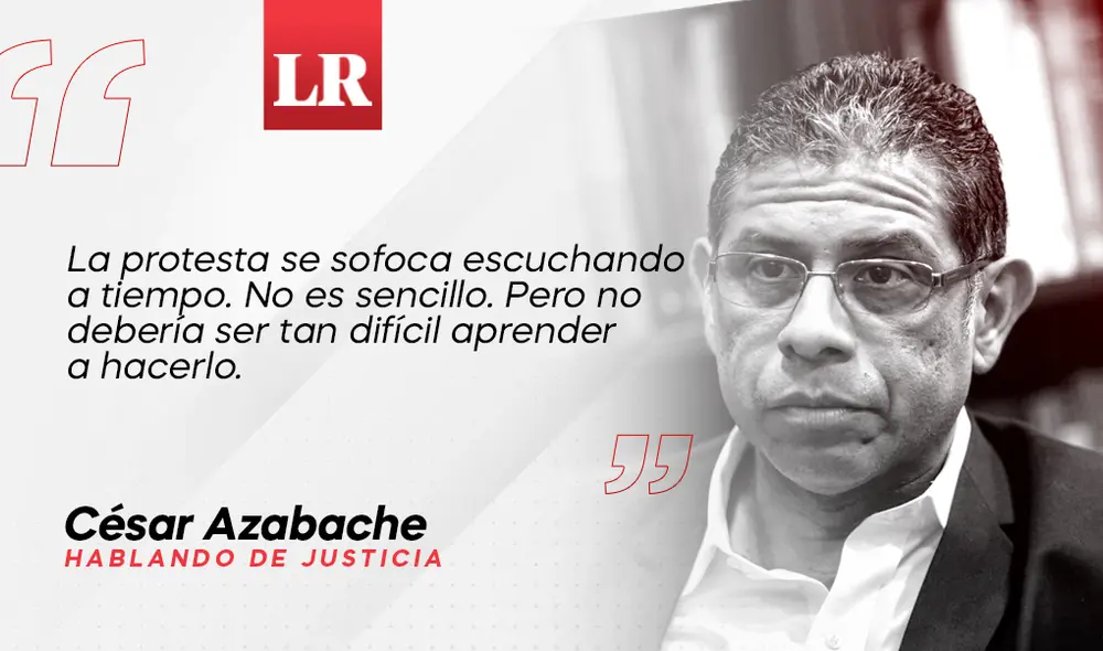 Sobre extorsiones y protestas, por César Azabache