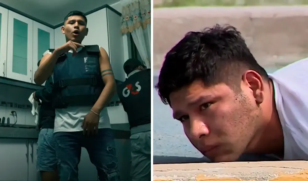 Su hermano, César Kevin Gómez Urday, quien también era cantante, fue detenido en el 2020 tras ser sindicado de atacar a un policía. Foto: composición LR Su hermano, César Kevin Gómez Urday, quien también era cantante, fue detenido en el 2020 tras ser sindicado de atacar a un policía. Foto: composición LR