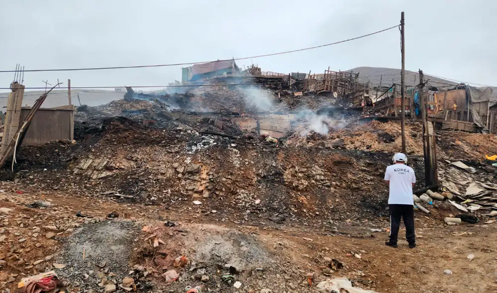 La familia solicitó apoyo psicológico tras el accidente en su vivienda. Foto: Paolo Zegarra/La República La familia solicitó apoyo psicológico tras el accidente en su vivienda. Foto: Paolo Zegarra/La República