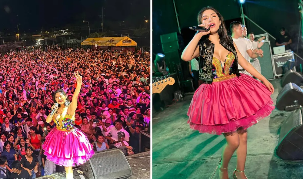Yarita Lizeth se encuentra realizando conciertos en diferentes regiones del Perú por el Día del Padre. Foto: Yarita Lizeth Yanarico Quispe/Facebook