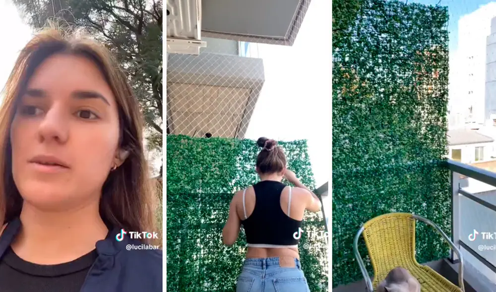 En internet, se formó un debate sobre este accionar de la muchacha. Foto: composición LR/capturas de TikTok/@Lucilabar