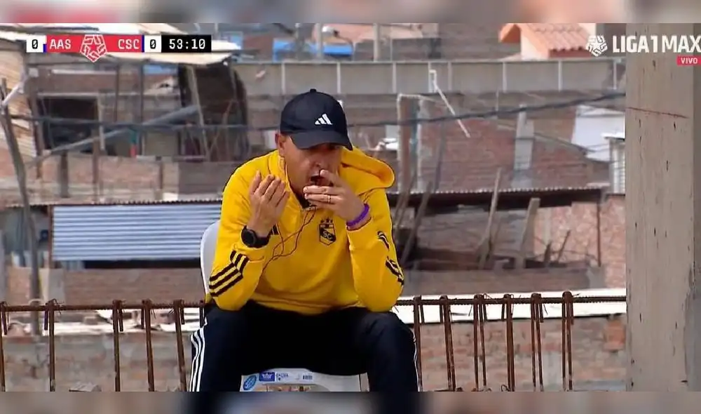 Tiago Nunes llegó a Cristal este 2023. Foto: captura de Liga 1 Max