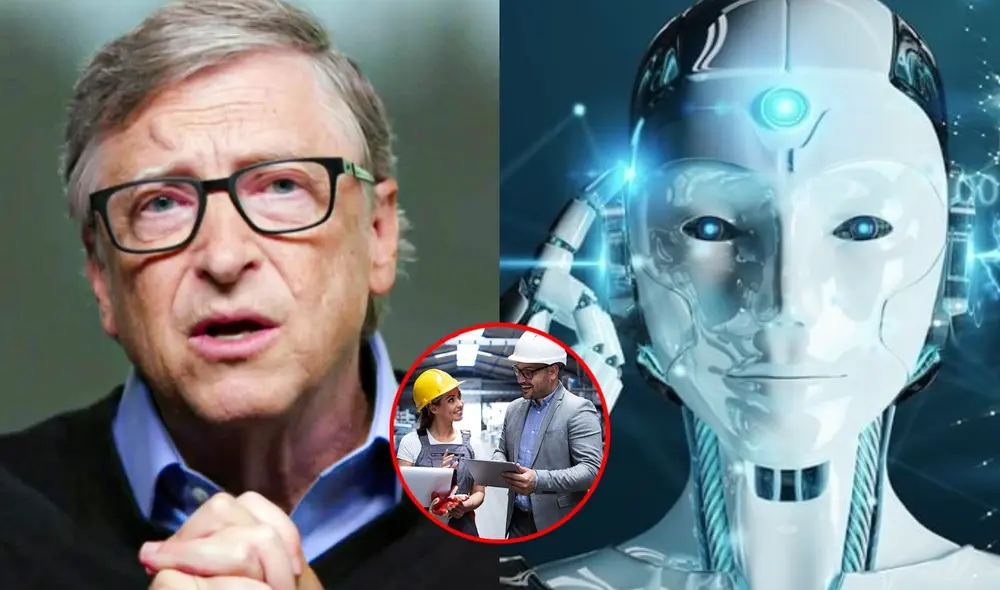 Bill Gates señala que las carreras de ingeniería serían reemplazadas por la inteligencia artificial en un futuro. Foto: composición LR/BBC/difusión