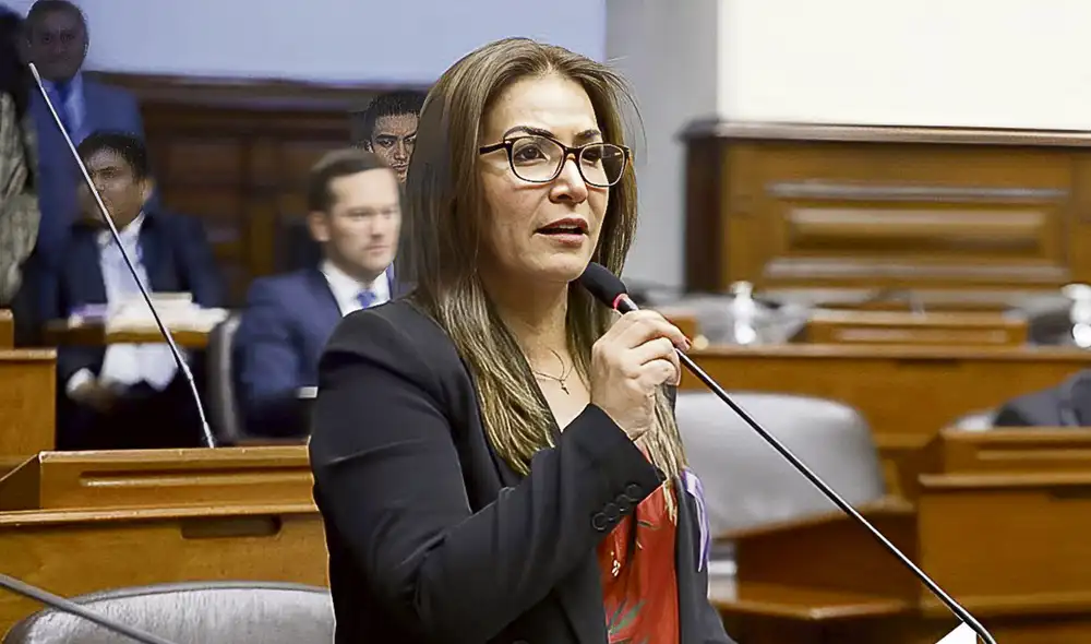 Cuestión previa fue planteada por la también apepista Nelcy Heidinger. Foto: Congreso