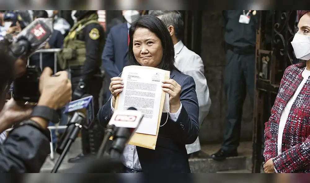 En Lima. Keiko encabezó encuentro en el que se trazaron avanzar en regiones y afianzar apoyo externo, en marzo último. Foto: difusión