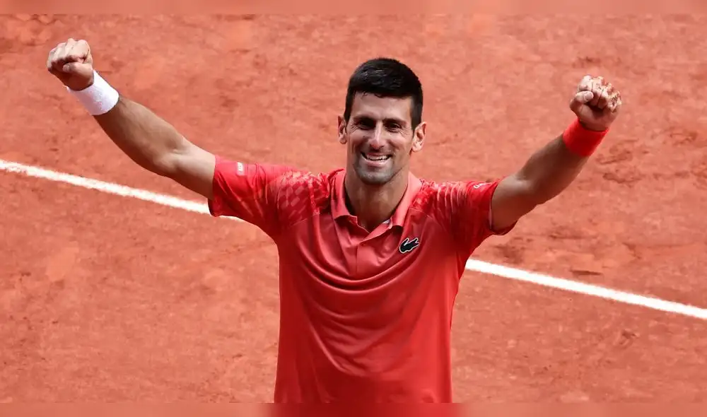 Novak Djokovic alcanzó los 23 Grand Slams y dejó atrás a Rafael Nadal con 22. Foto: difusión