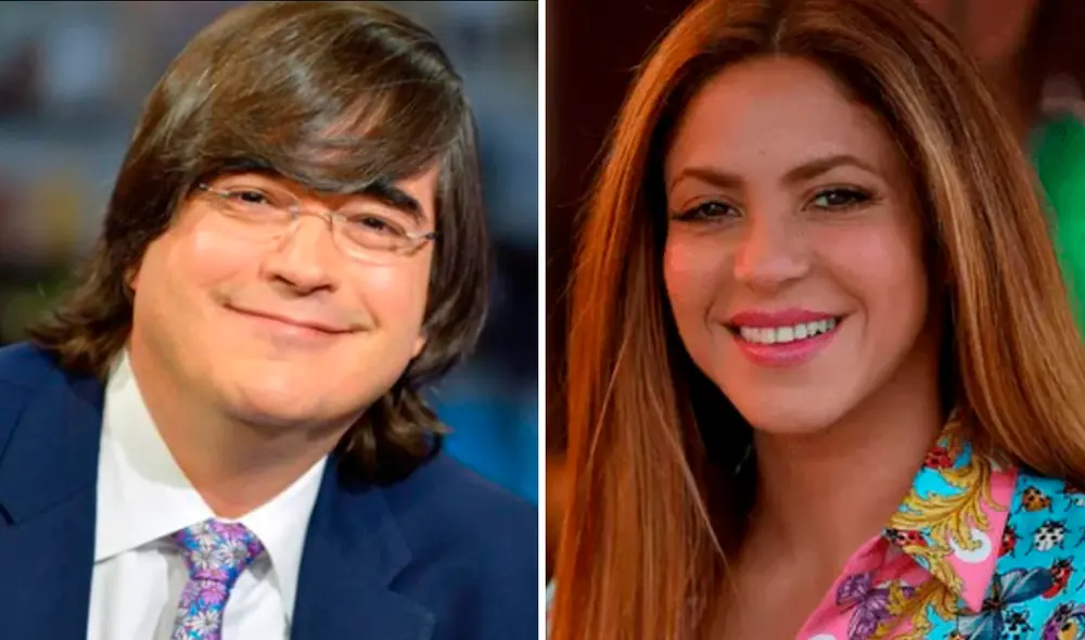 Shakira se reencontró con el periodista Jaime Bayly. Foto: composición LR/difusión/revista Hola