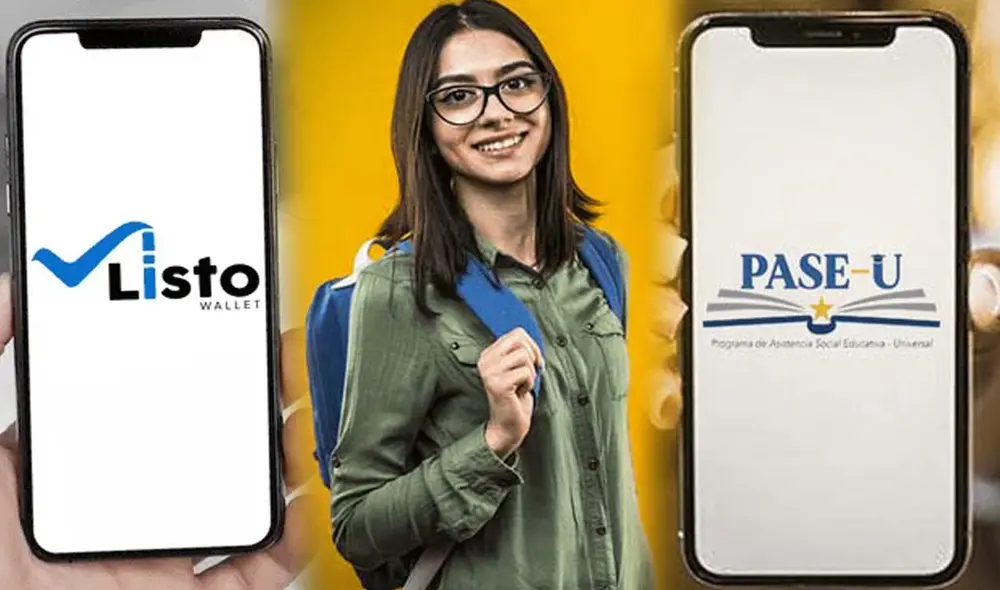 Los estudiantes panameños puedes recibir el PASE-U en su Listo Wallet. Foto:  composición LR/Freepik/Ifarhu