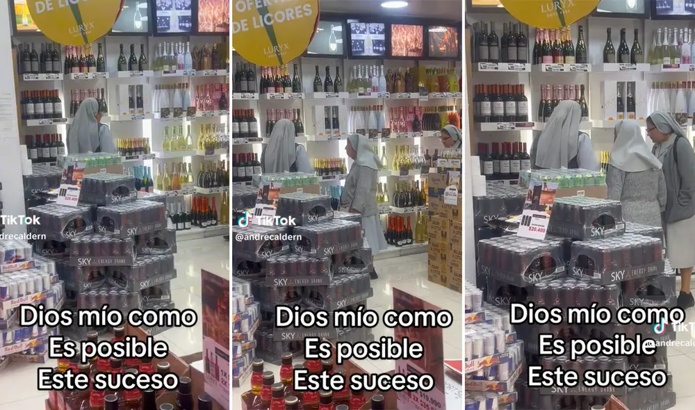Los cibernautas fueron los primeros en alojar diversos comentarios sobre este momento. Foto: composición LR / capturas de TikTok / @AndreCaldern Los cibernautas fueron los primeros en alojar diversos comentarios sobre este momento. Foto: composición LR / capturas de TikTok / @AndreCaldern