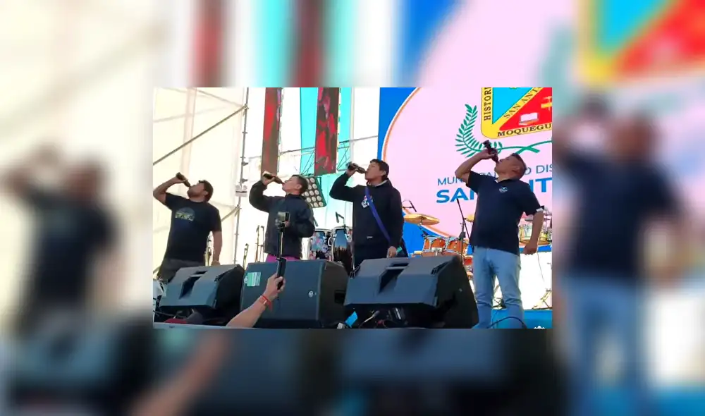 Bebedores tuvieron su oportunidad de demostrar quién es el mejor. Foto y video: Reportando Moquegua/Facebook