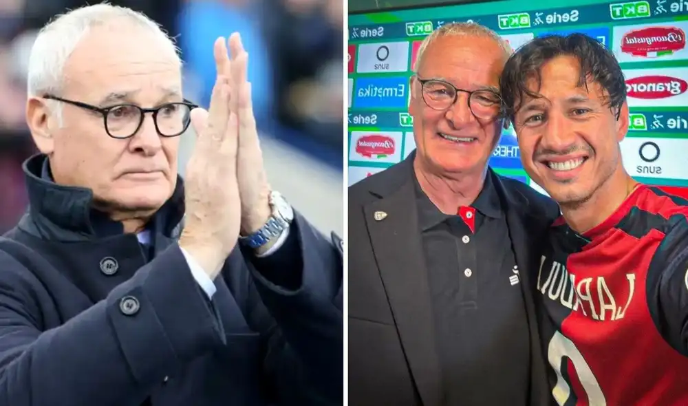 Claudio Ranieri fue uno de los artífices de regreso del equipo de Gianluca Lapadula, Cagliari, a la Serie A de Italia. Foto: composición LR/The Guardian/Instagram