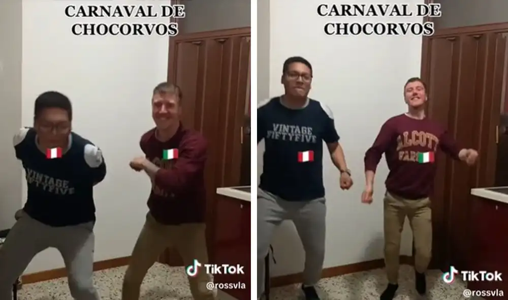 Un peruano retó al ciudadano extranjero. Foto: composición LR/captura de TikTok/@Rossvla