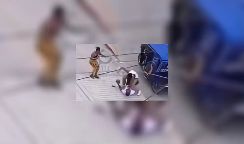 Ciudadano neutralizó a delincuente para recuperar celular. Foto y video: Tumbes Habla/Facebook/24 Horas