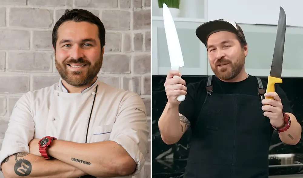 El chef resaltó que solo cazaba para comer. Foto: composición LR/Giacomo Bocchio/Instagram/Youtube El chef resaltó que solo cazaba para comer. Foto: composición LR/Giacomo Bocchio/Instagram/Youtube