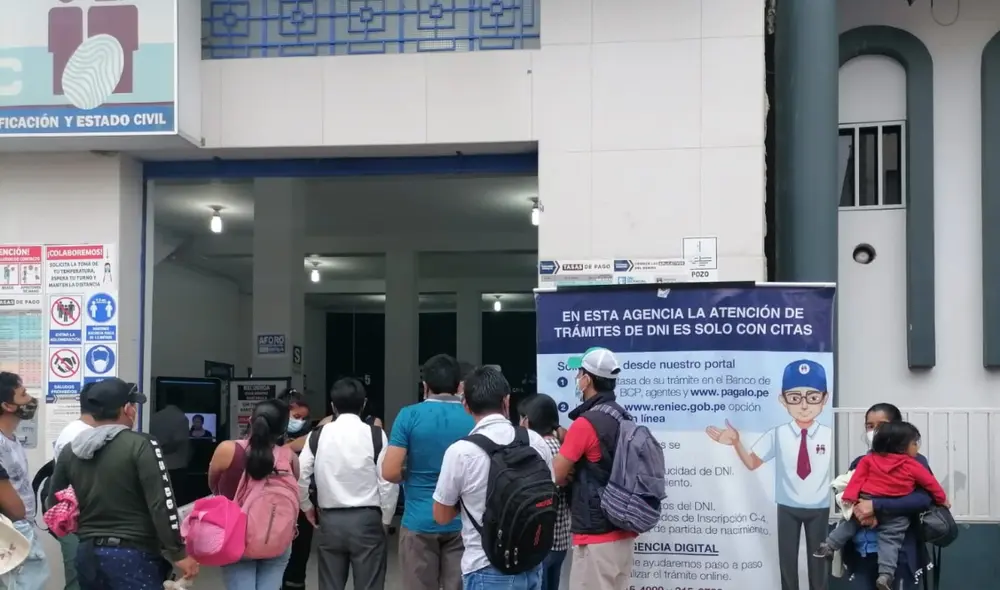 Estos son los horarios en los que atiende Reniec de acuerdo a su sede. Foto: Defensoría del Pueblo Perú