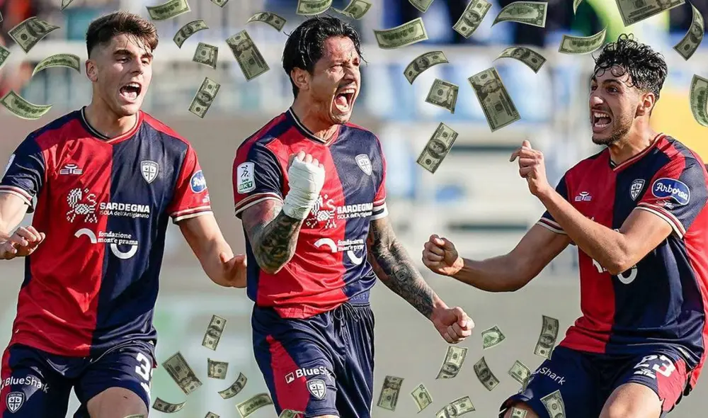 Cagliari venció a Bari con un global de 2-1. Foto: composición LR/Cagliari Cagliari venció a Bari con un global de 2-1. Foto: composición LR/Cagliari