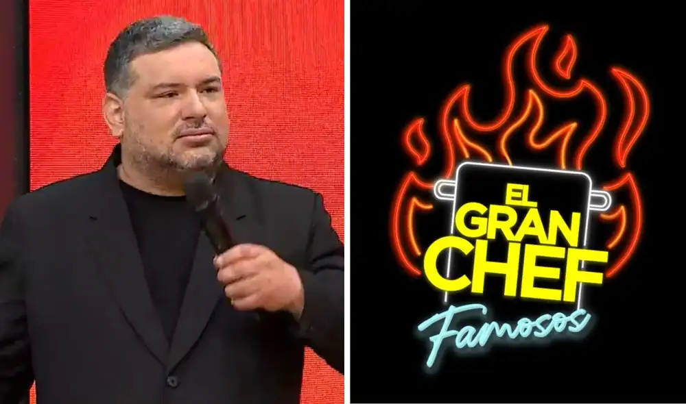Javier Masías bromeó con su permanencia en el reality de cocina. Foto: composición LR/capturas de Latina - Video: Latina