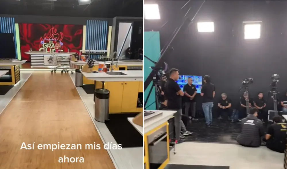 Recorrido por el set de "El gran chef: famosos". Foto: composición La República