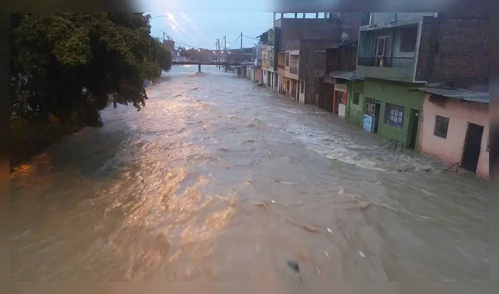 Inundados. La provincia de Sullana sucumbió durante las lluvias del último verano. Foto: difusión