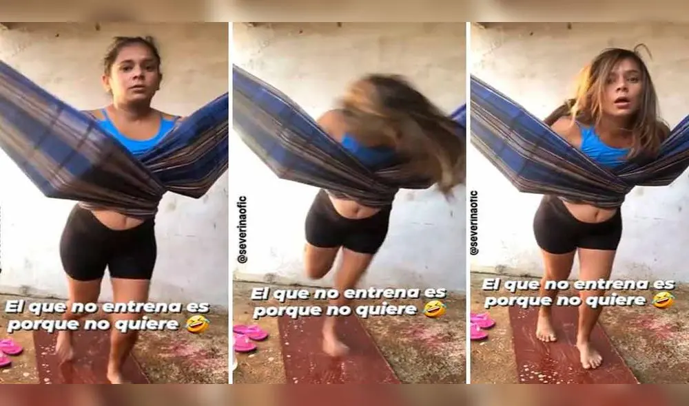 La joven animó a varios usuarios de TikTok a hacer ejercicios. Foto: composición LR/ TikTok/ @francomeneses2885