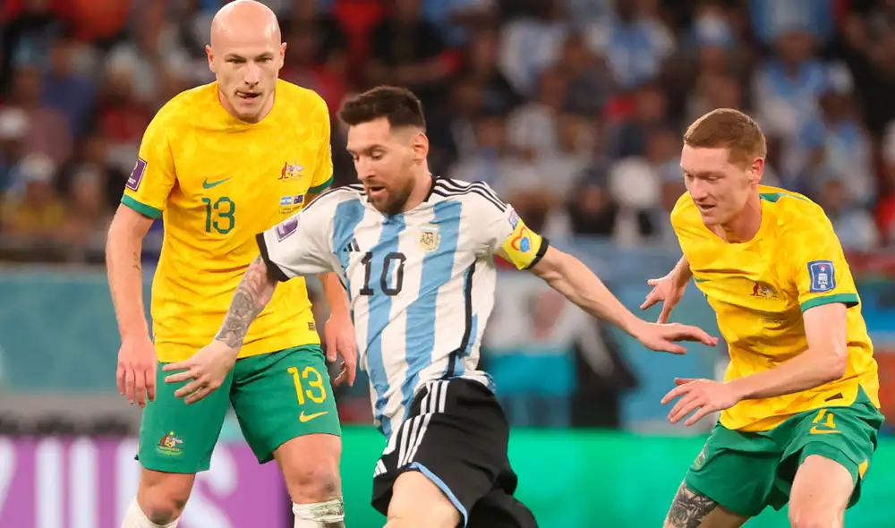 Argentina volverá a verse las caras con Australia tras el Mundial Qatar 2022. Foto: EFE Argentina volverá a verse las caras con Australia tras el Mundial Qatar 2022. Foto: EFE