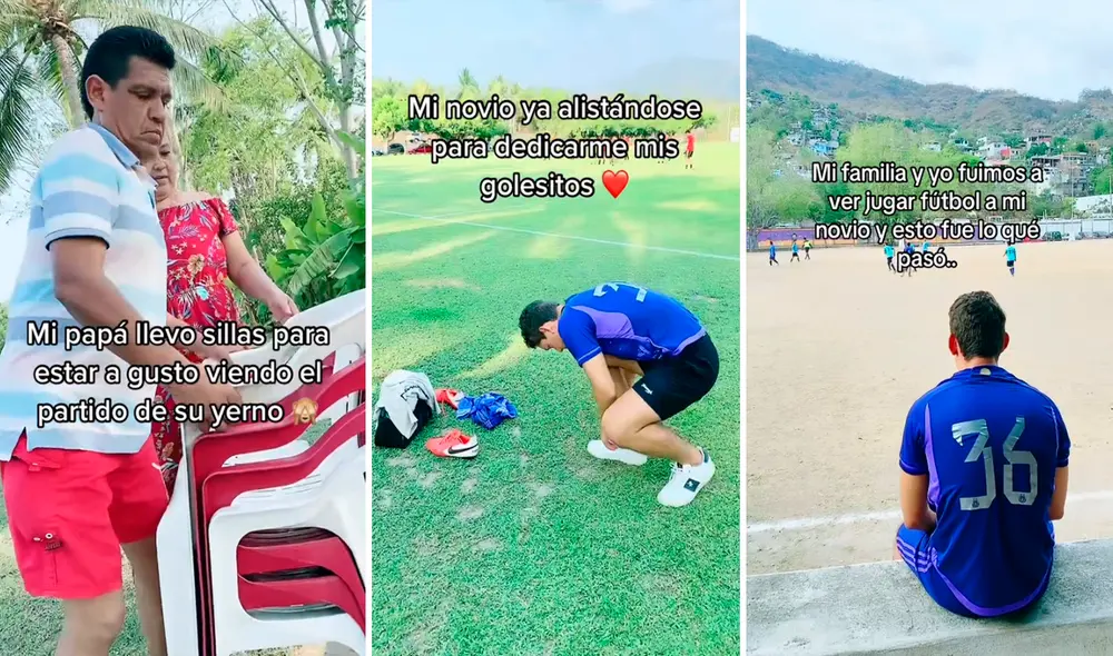 El muchacho se quedó con las ganas de demostrar lo bueno que es para el fútbol. Foto: composición LR/@Soydanielikald/TikTok