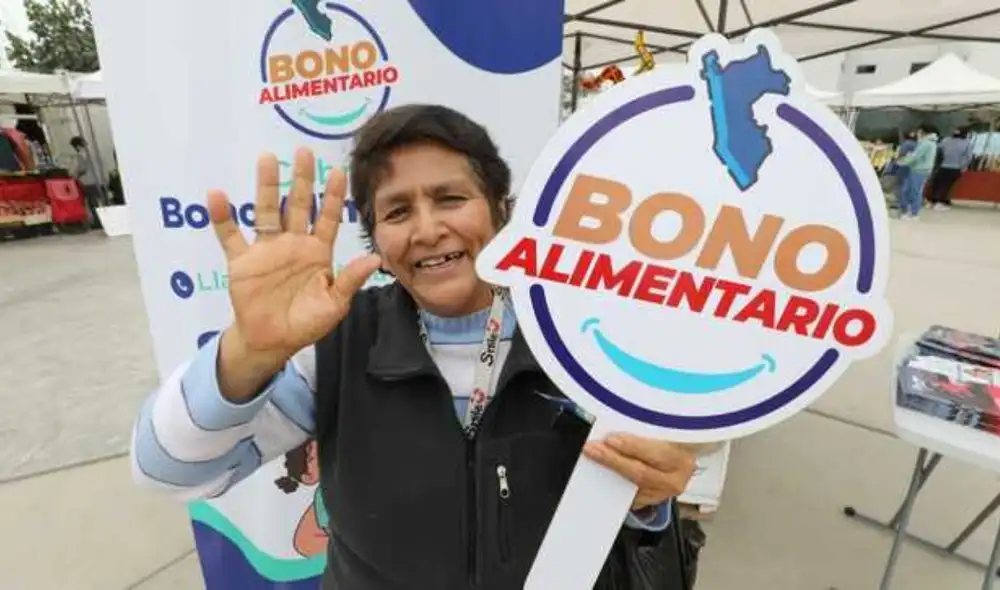 4,2 millones de personas resultaron beneficiarias del Bono Alimentario ante el alza de precios. Foto: Midis