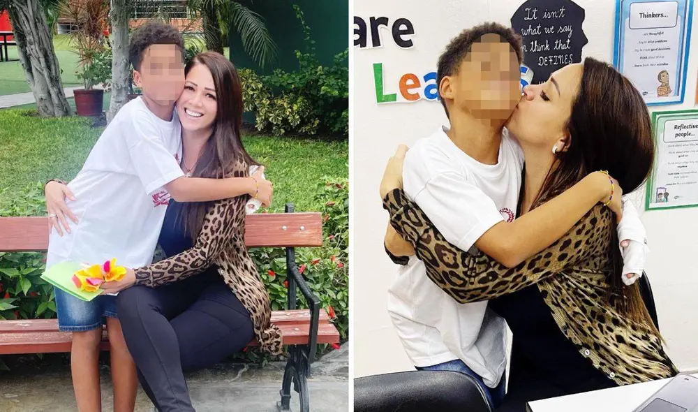 Hijo de Melissa Klug la sorprende con detalle. Foto: composición LR/captura/Melissa Klug/Instagram Hijo de Melissa Klug la sorprende con detalle. Foto: composición LR/captura/Melissa Klug/Instagram