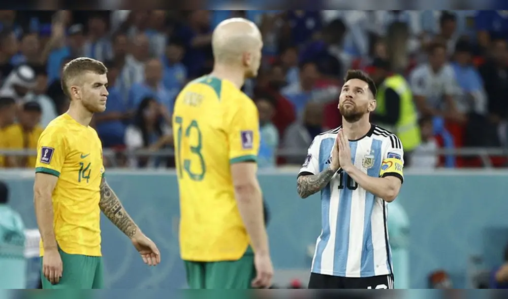 Argentina vs. Australia por los octavos de final del Mundial Qatar 2022