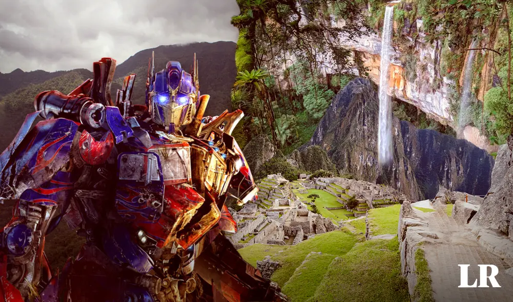 "Transformers: rise of the beasts” se grabó en Cusco y Tarapoto. Foto: composición de Álvaro Lozano/La República/Paramount Pictures