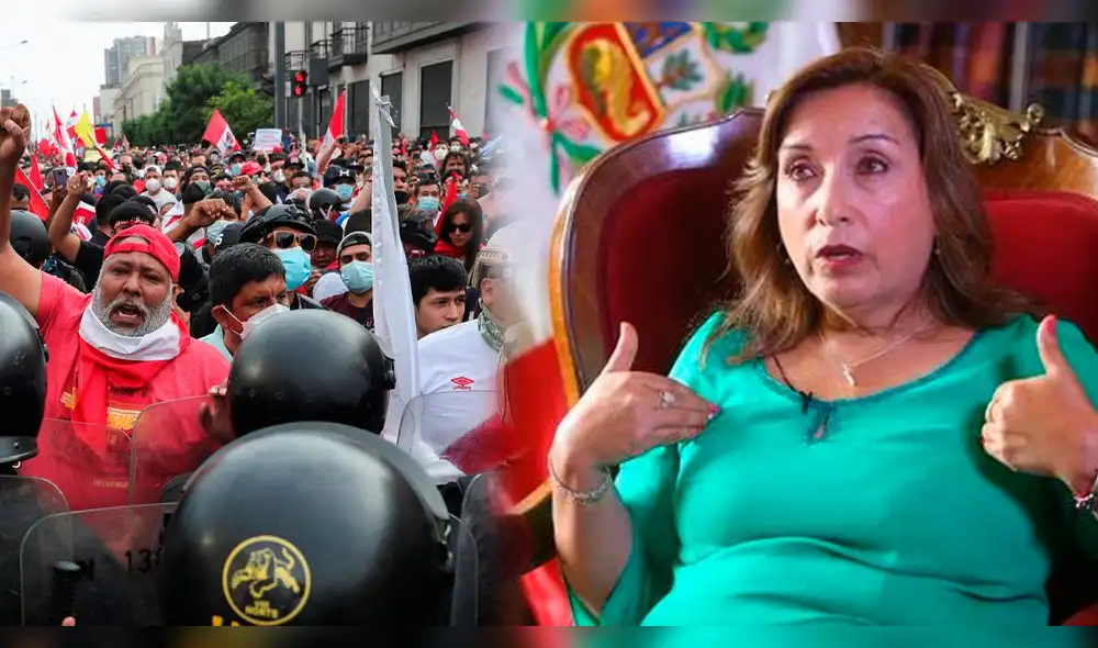 Presidenta Boluarte aseguró que su Gobierno es "respetuoso": Foto: composición El Popular - video: Tv Perú