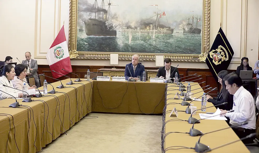 Modus operandi. Varios observadores han advertido sobre la ofensiva institucional de un sector del Congreso. Lo visto ayer en la Comisión de Constitución abona a favor de esa lectura. Foto: difusión Modus operandi. Varios observadores han advertido sobre la ofensiva institucional de un sector del Congreso. Lo visto ayer en la Comisión de Constitución abona a favor de esa lectura. Foto: difusión