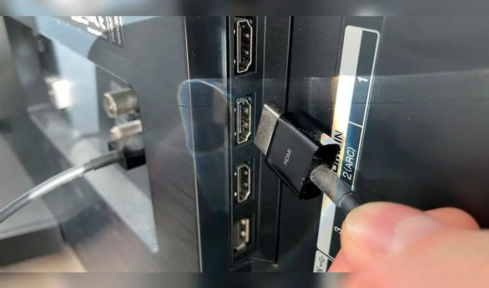 Lo mejor para tu consola es conectarla al puerto HDMI 2.1. Foto: CNEWS