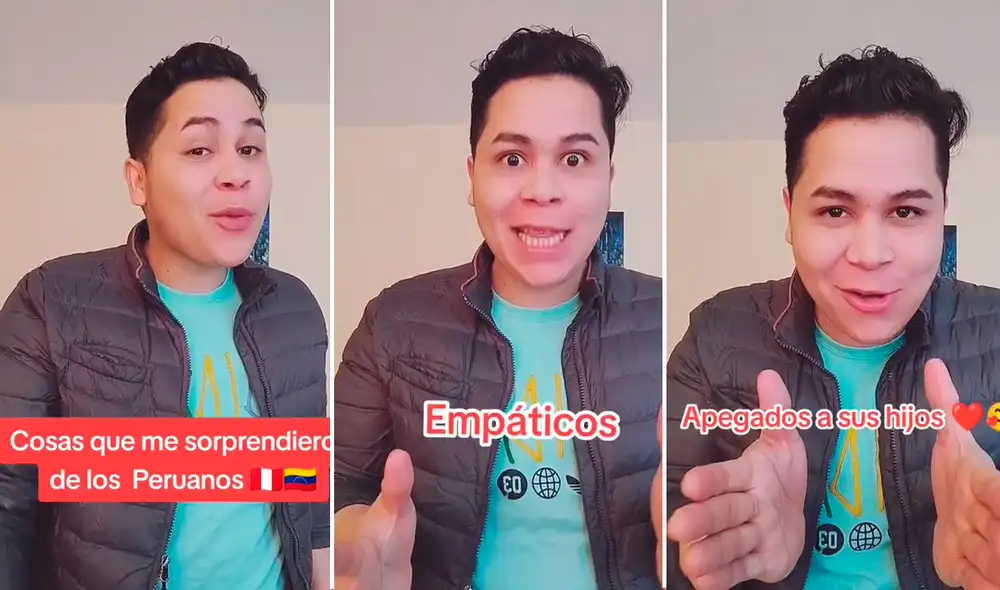 Además, resaltó que en el Perú existe mucho apego de los padres con sus hijos. Foto: composición LR / capturas de TikTok / @Gorditovinkel Además, resaltó que en el Perú existe mucho apego de los padres con sus hijos. Foto: composición LR / capturas de TikTok / @Gorditovinkel