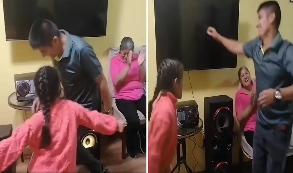 Pobladores de Alto Piura enseñan a bailar a sus hijos desde pequeños. Foto y video: Lobito Salvaje/Facebook