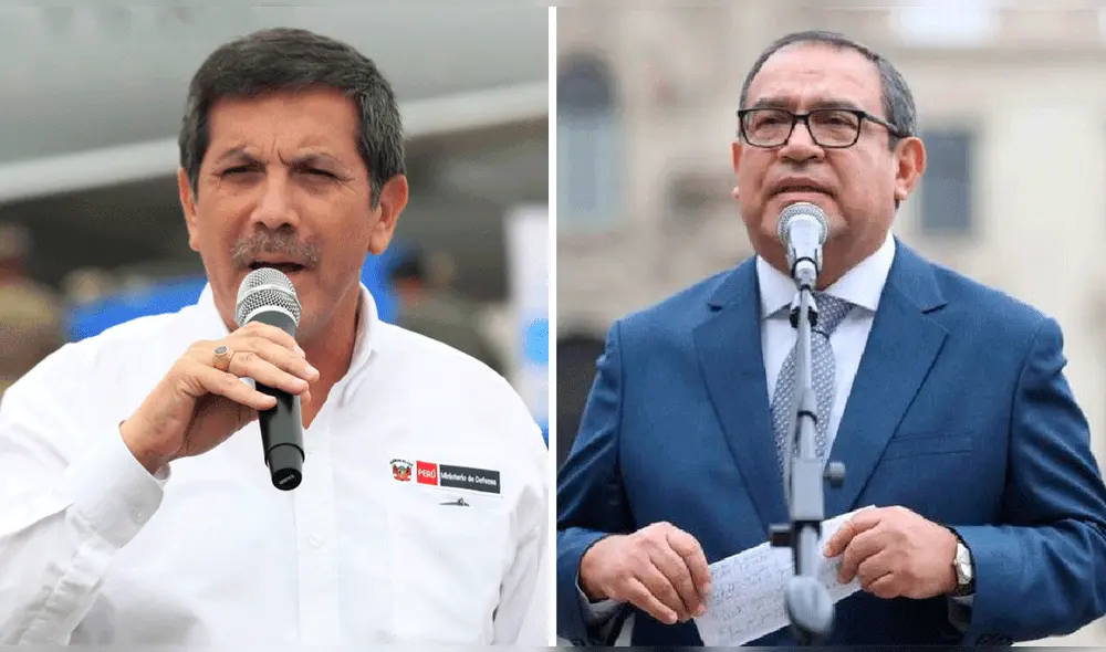 Alberto Otárola indicó que en el Perú se está "gobernando con paz y tranquilidad". Foto: composición LR/Mindef/PCM - Video: Exitosa Alberto Otárola indicó que en el Perú se está "gobernando con paz y tranquilidad". Foto: composición LR/Mindef/PCM - Video: Exitosa